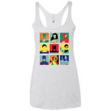 Justice Pop Women's Triblend Racerback Tank