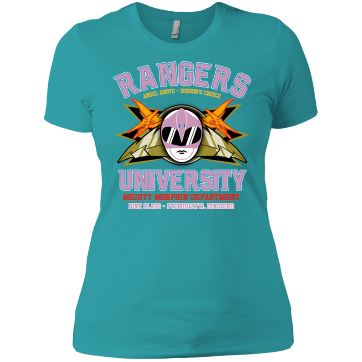 Rangers U Pink Ranger Women's Premium T-Shirt – Pop Up Tee