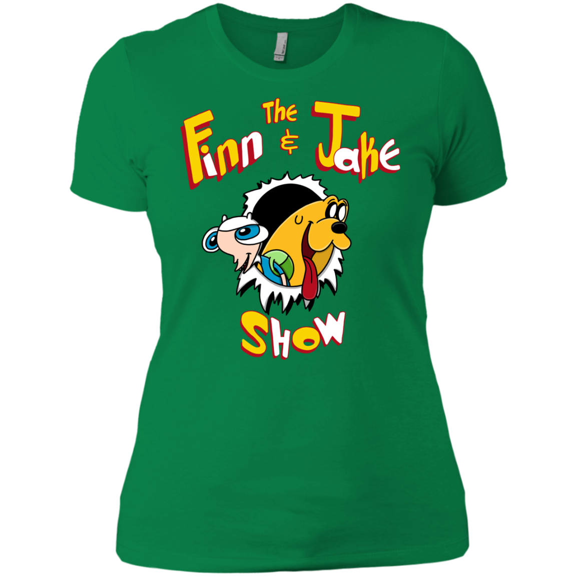 The Finn and Jake Show Women's Premium T-Shirt