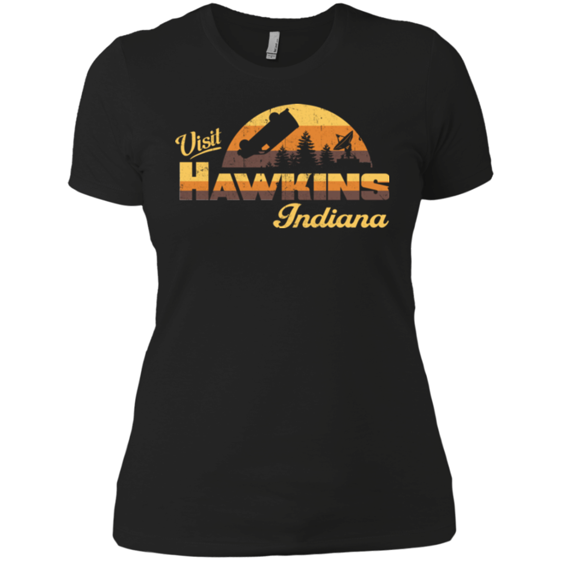 Visit Hawkins Women's Premium T-Shirt