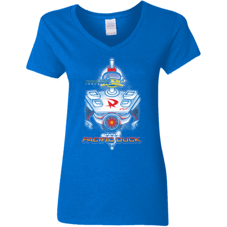 Pacific Duck Women's V-Neck T-Shirt