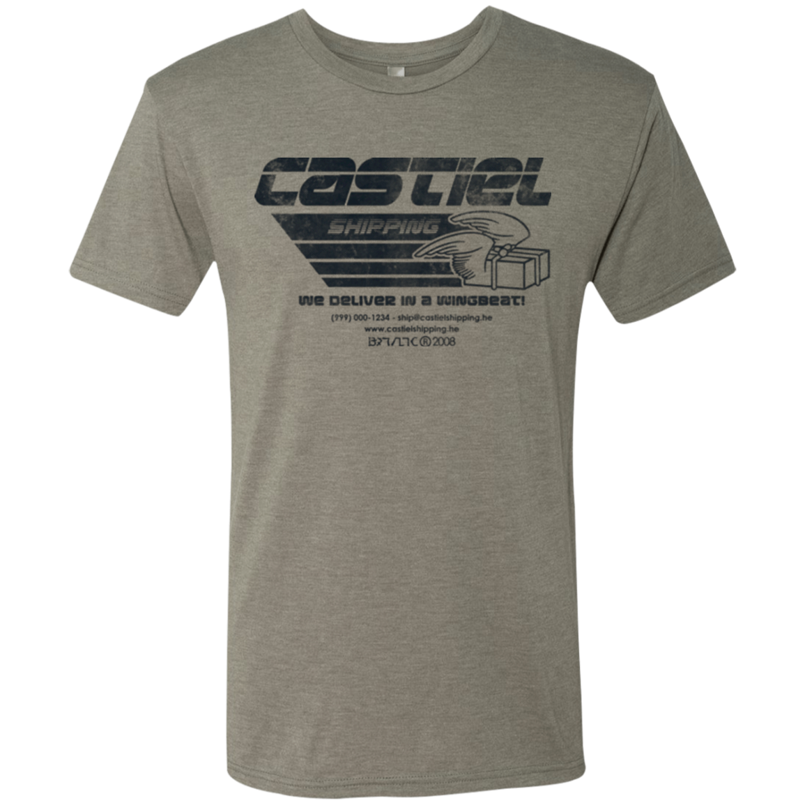 Castiel Shipping Men's Triblend T-Shirt