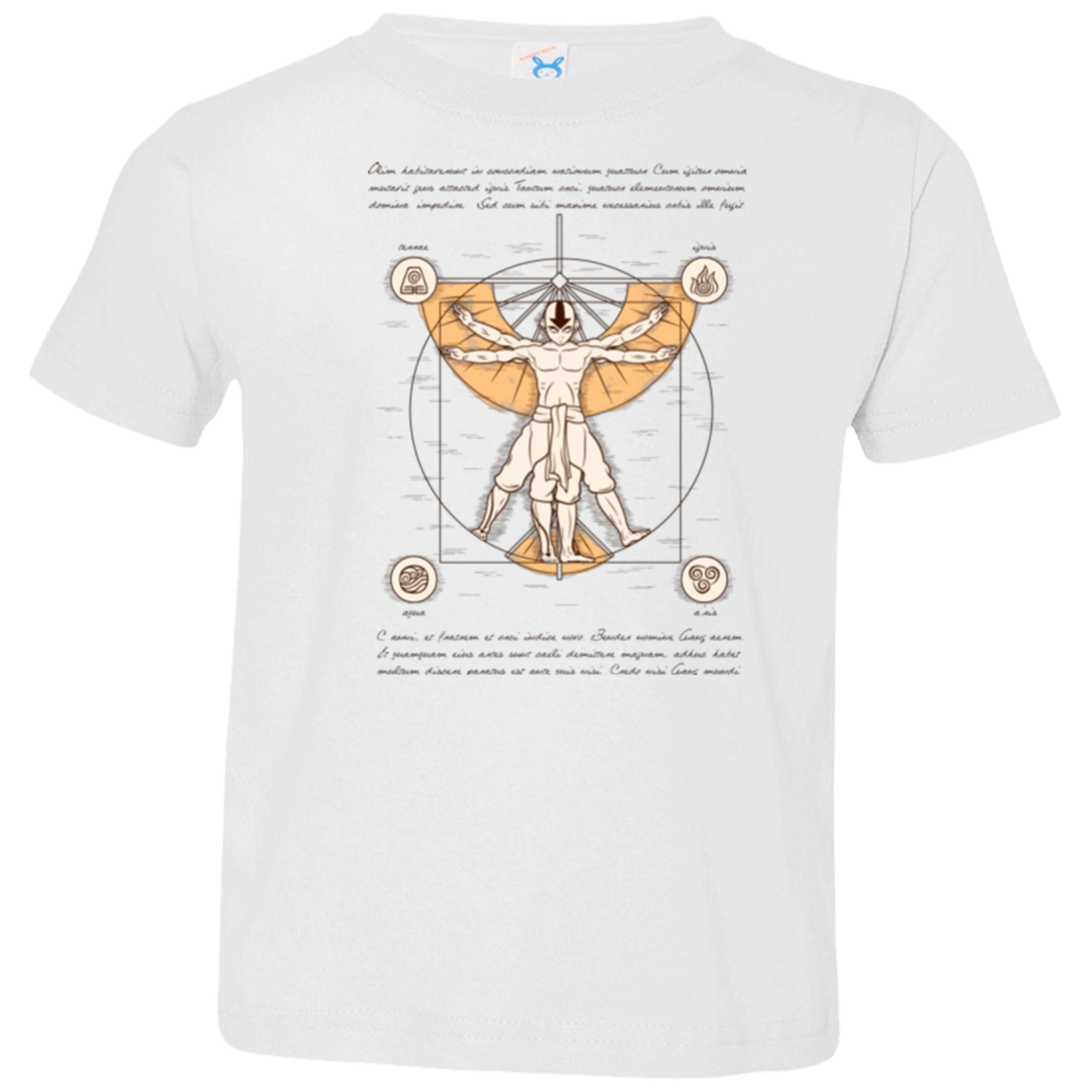Vitruvian Aang Toddler Premium T-Shirt