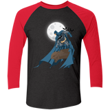 Batman Men's Triblend 3/4 Sleeve