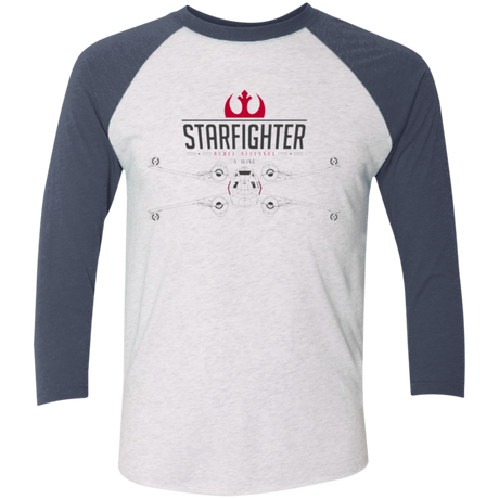 X Wing Men's Triblend 3/4 Sleeve