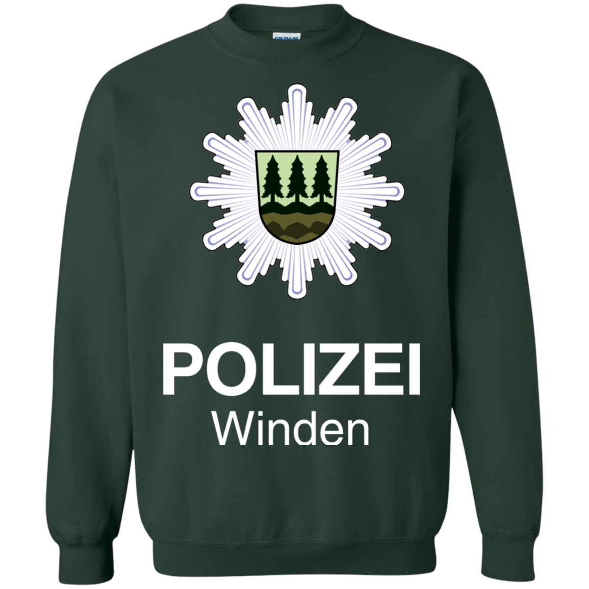 Winden Polizei Crewneck Sweatshirt