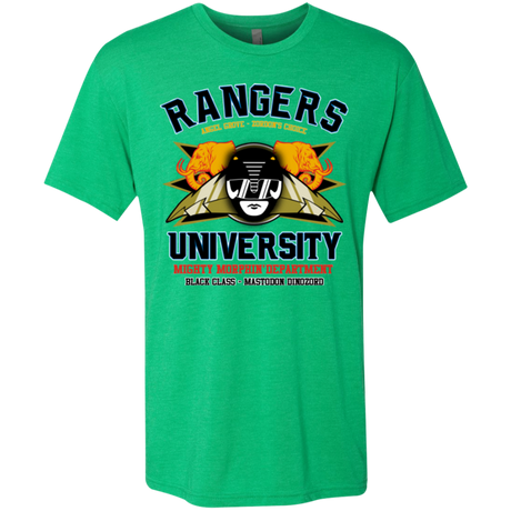 Rangers U Black Ranger Men's Triblend T-Shirt