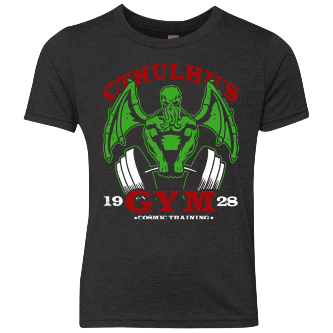 Cthulhu Gym Youth Triblend T-Shirt