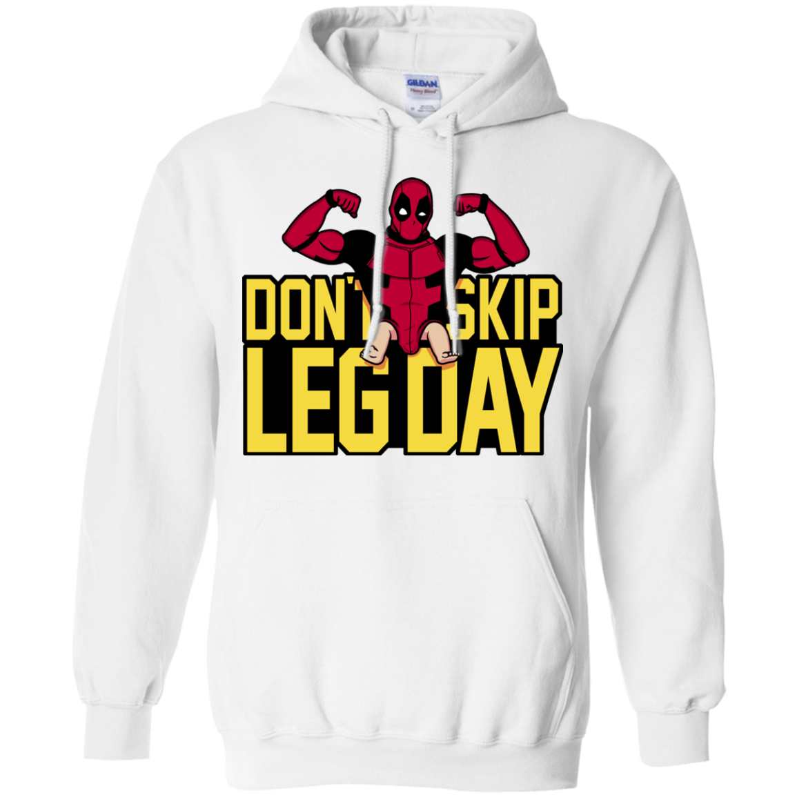 Dont Skip Leg Day Pullover Hoodie