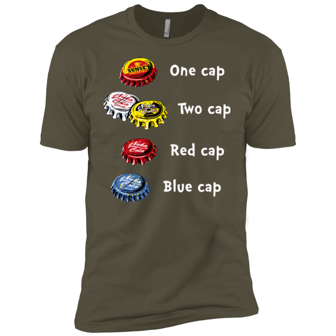 Bottle Caps Fever Men's Premium T-Shirt