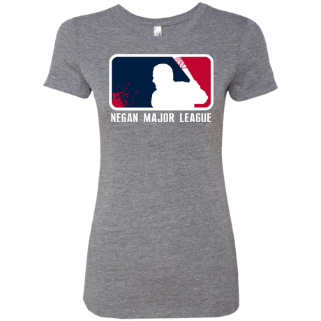 Negan Mayor League Women's Triblend T-Shirt