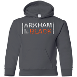 Arkham Black Youth Hoodie