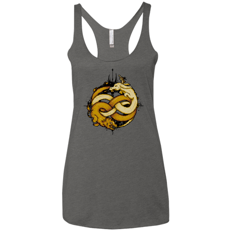 NEVERENDING FIGHT Women's Triblend Racerback Tank