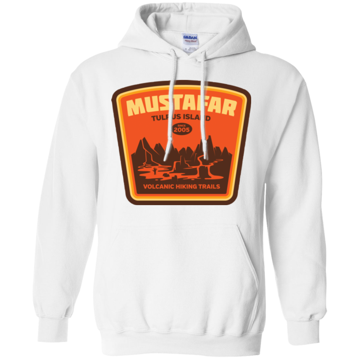 Volcanic Hiking Trails Pullover Hoodie