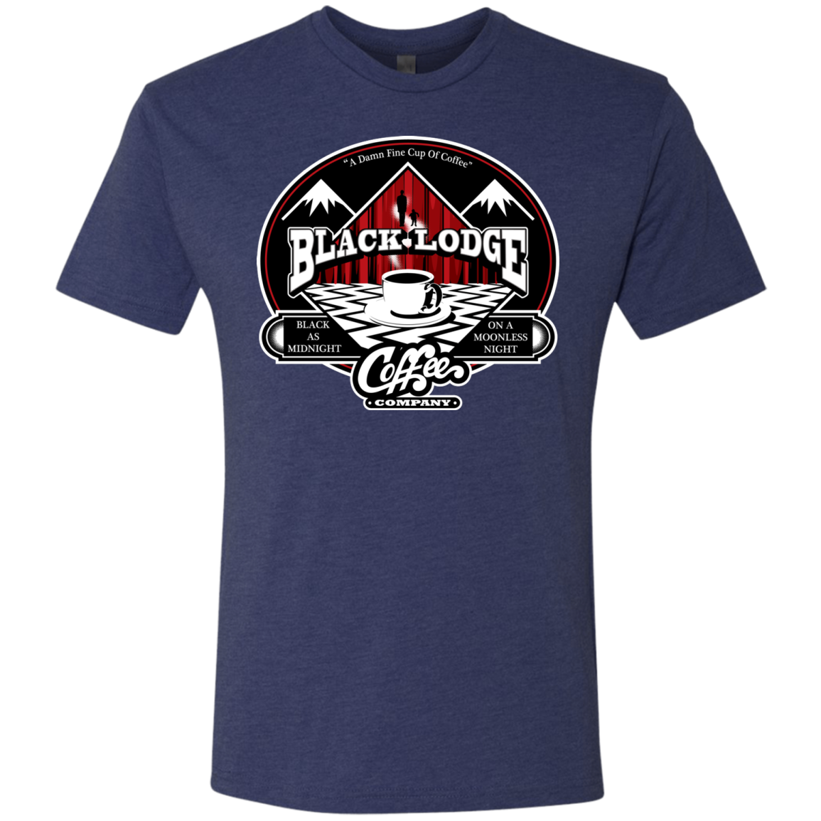 Black Lodge Coffee Company Men's Triblend T-Shirt