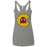 Poly Pac Man Women's Triblend Racerback Tank