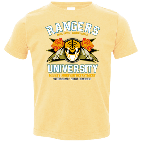 Rangers U White Ranger Toddler Premium T-Shirt