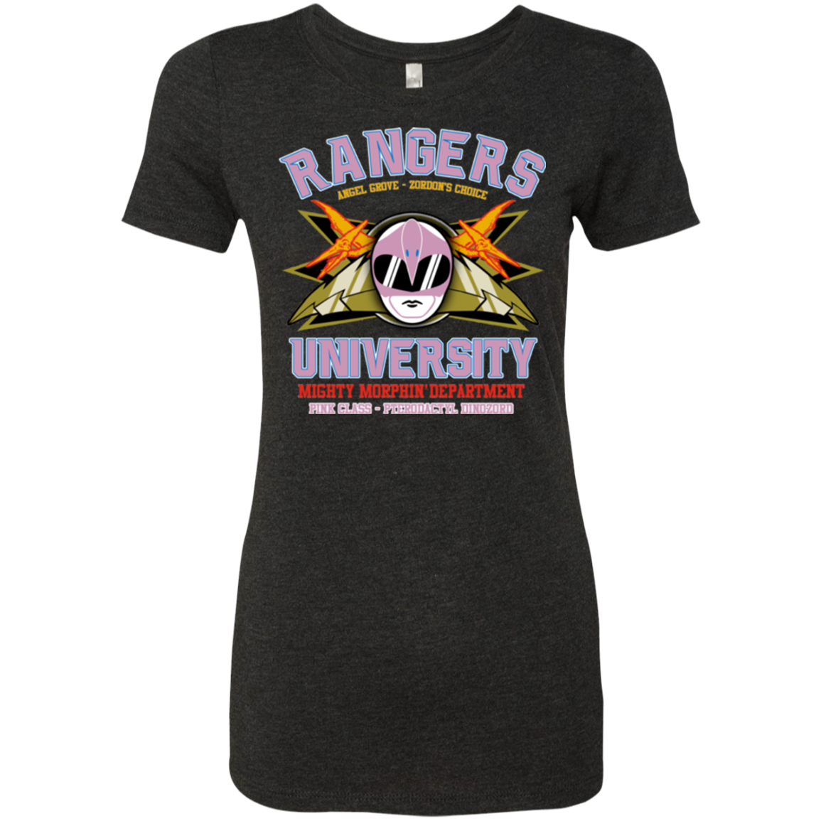 Rangers U Pink Ranger Women's Triblend T-Shirt