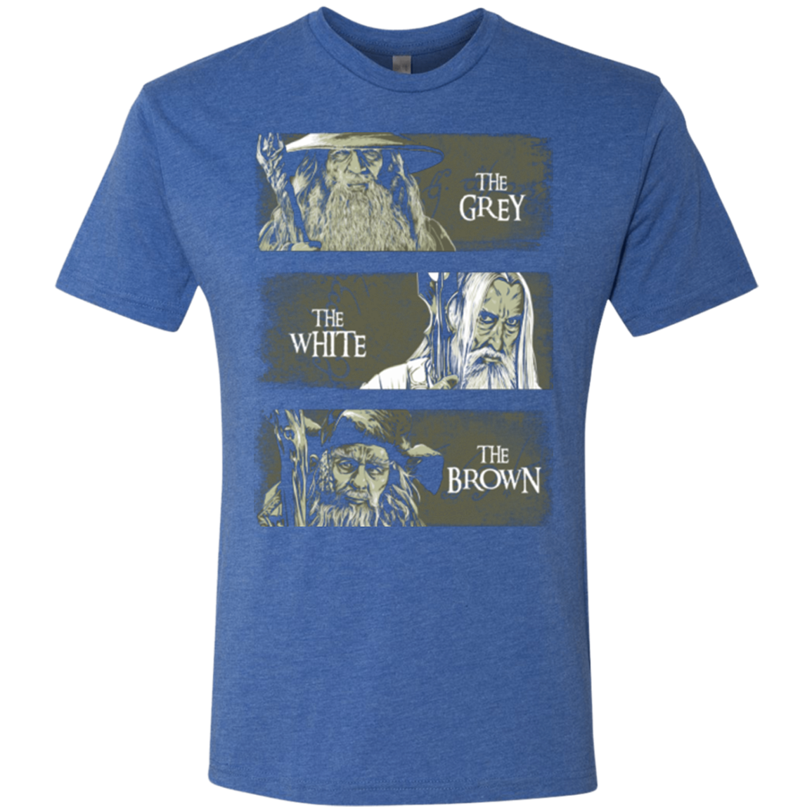 Wizards of Middle Earth Men's Triblend T-Shirt