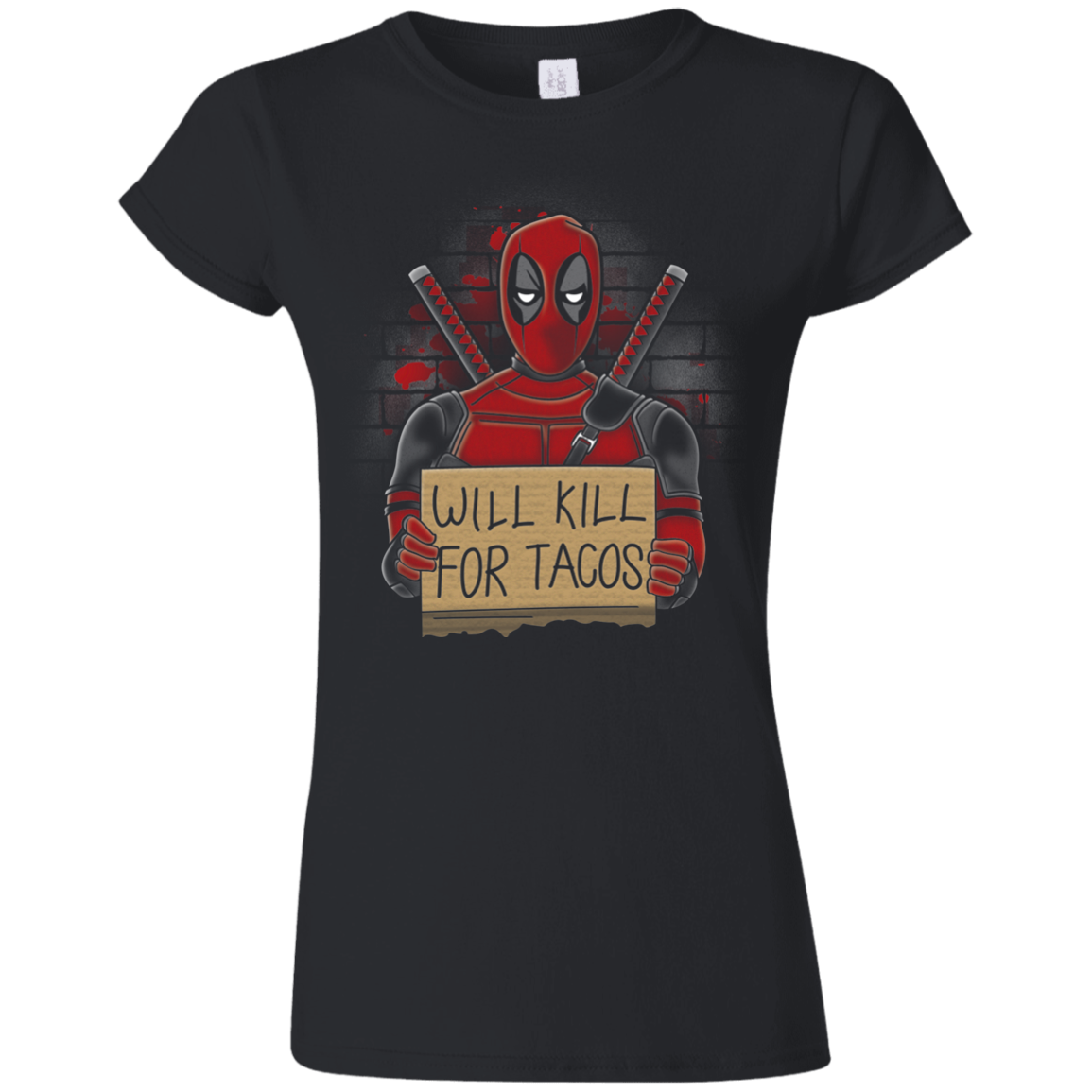 Will Kill for Tacos Junior Slimmer-Fit T-Shirt