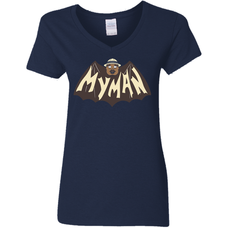 My Man! Women's V-Neck T-Shirt