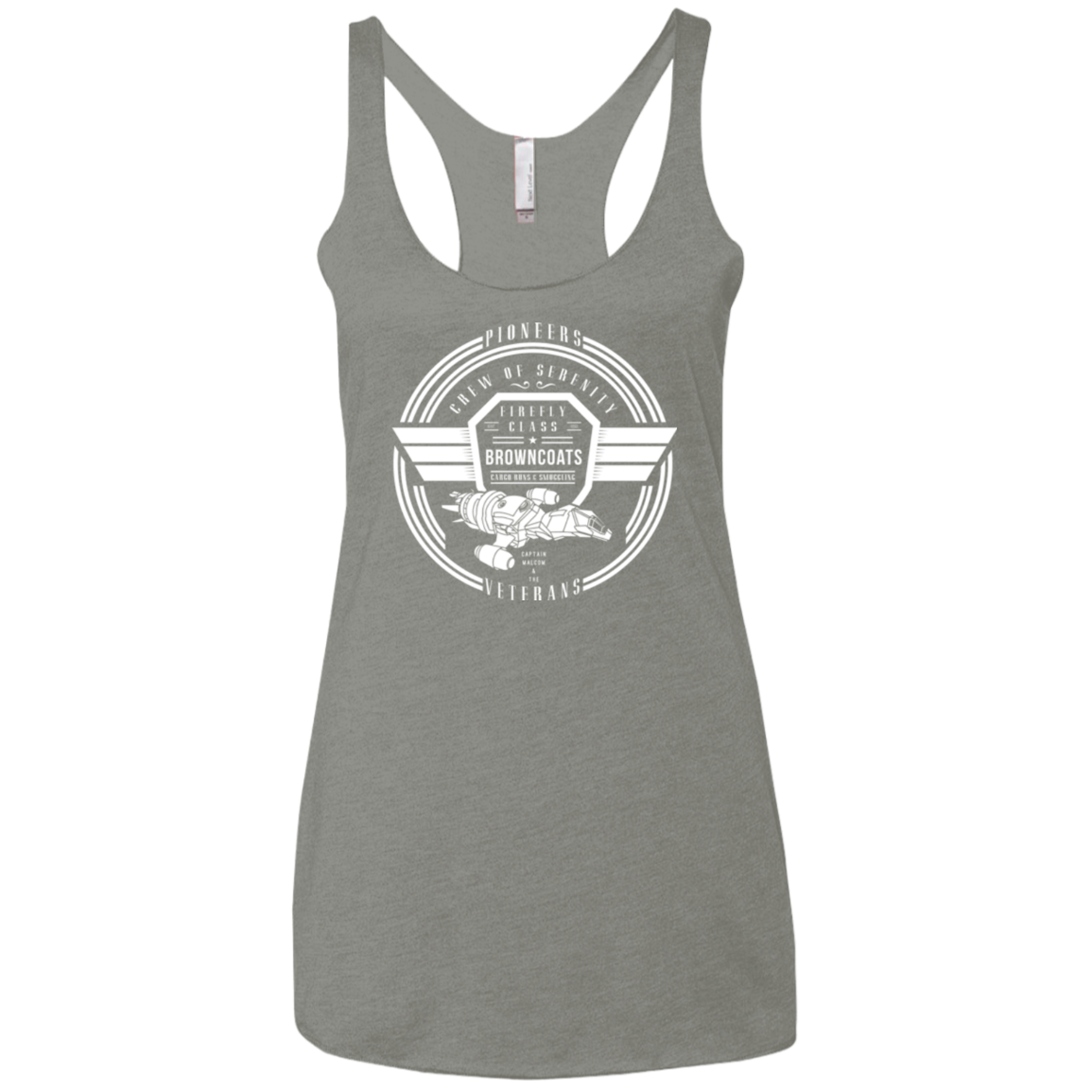 Crew of Serenity Women's Triblend Racerback Tank