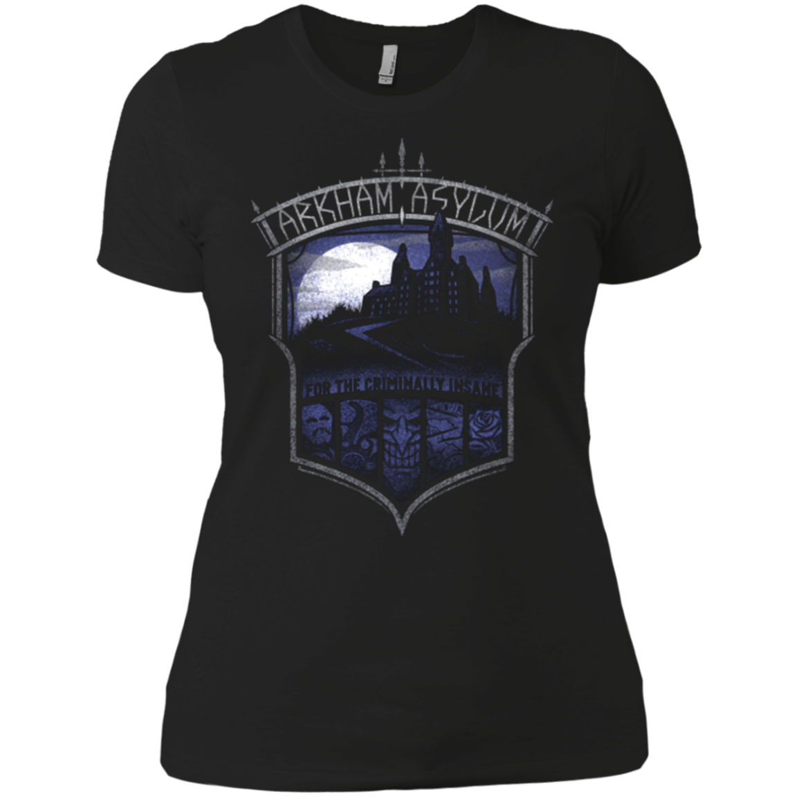 Arkham Asylum Women's Premium T-Shirt