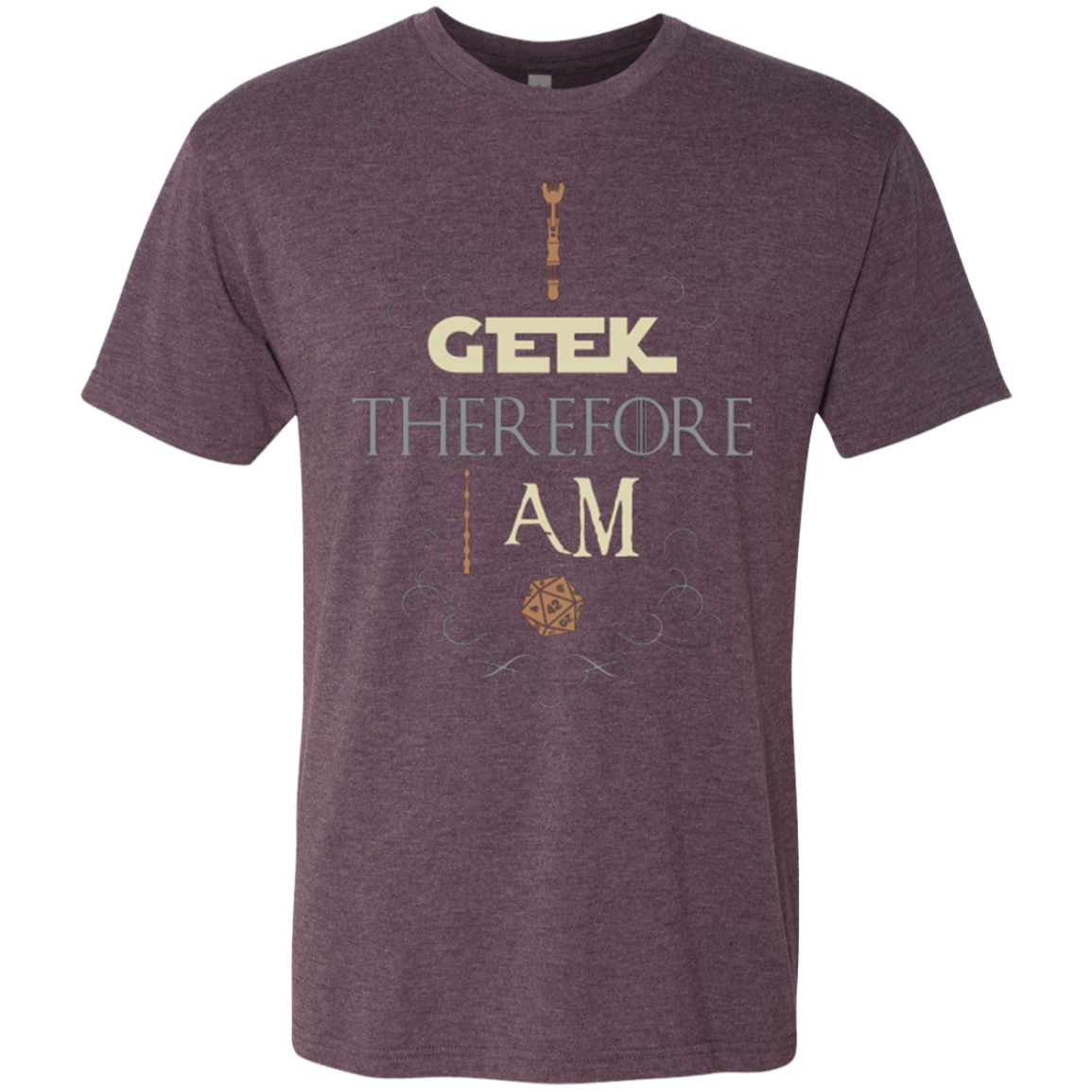 I GEEK (1) Men's Triblend T-Shirt