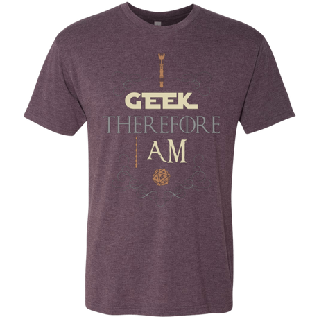 I GEEK (1) Men's Triblend T-Shirt