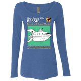 Bessie Service and Repair Manual Women's Triblend Long Sleeve Shirt
