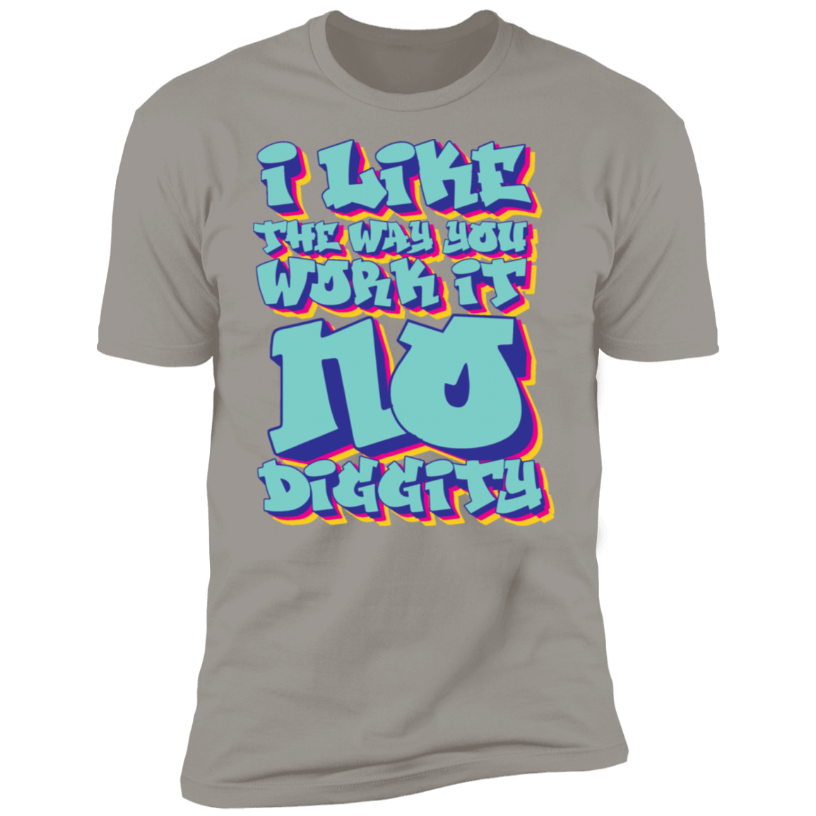 No Diggity Men's Premium T-Shirt