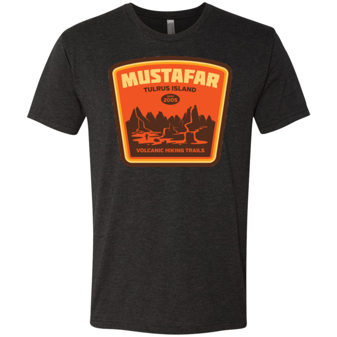 Volcanic Hiking Trails Men's Triblend T-Shirt