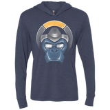 The Gorilla Triblend Long Sleeve Hoodie Tee