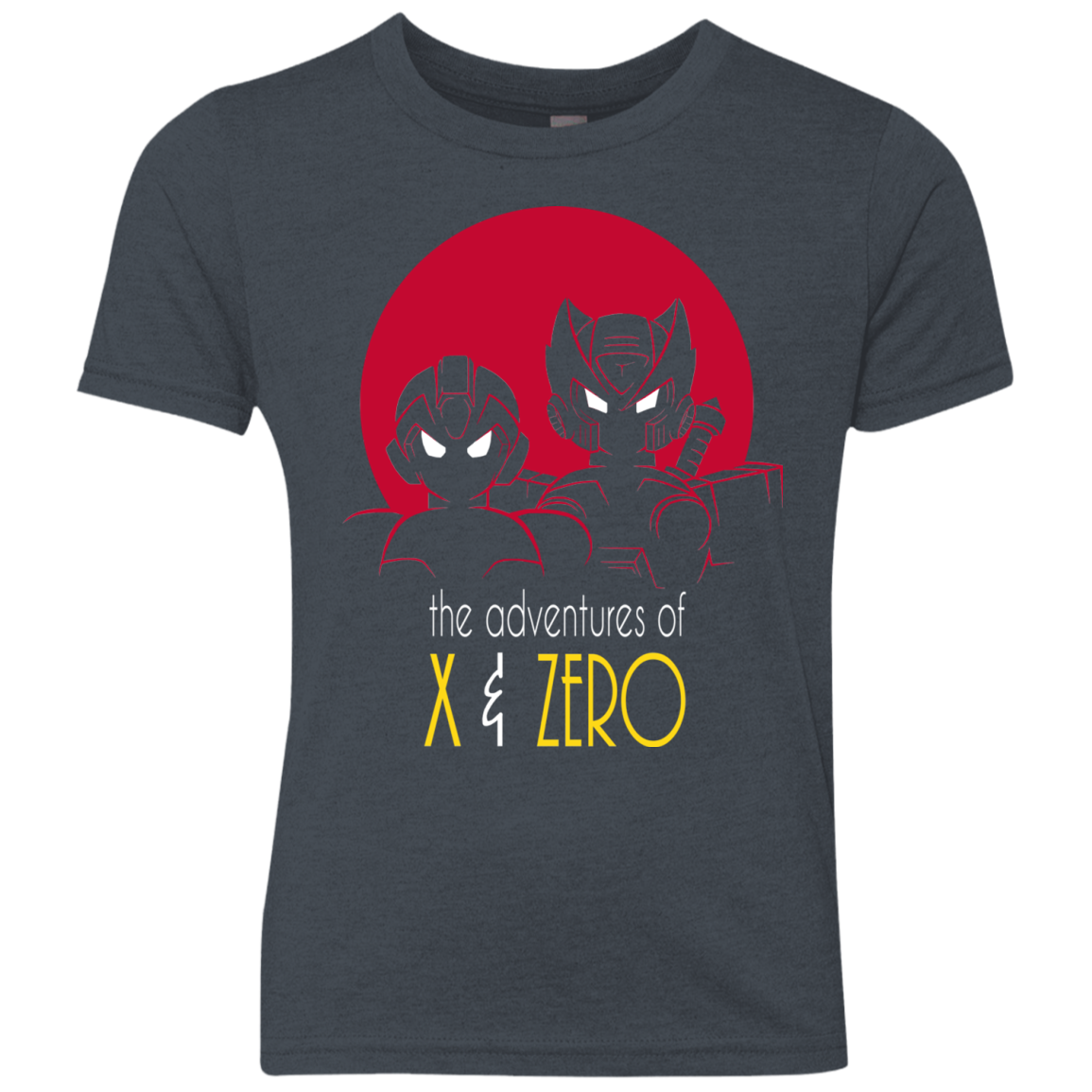 Adventures of X & Zero Youth Triblend T-Shirt