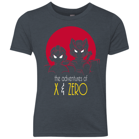 Adventures of X & Zero Youth Triblend T-Shirt