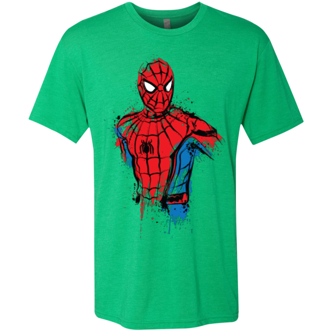 Spiderman- Friendly Neighborhood Men's Triblend T-Shirt