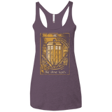 THE TIME LORDS Women's Triblend Racerback Tank