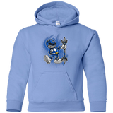 Blue Ranger Artwork Youth Hoodie