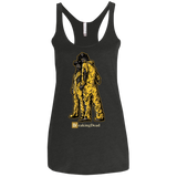 BREAKING DEAD Women's Triblend Racerback Tank