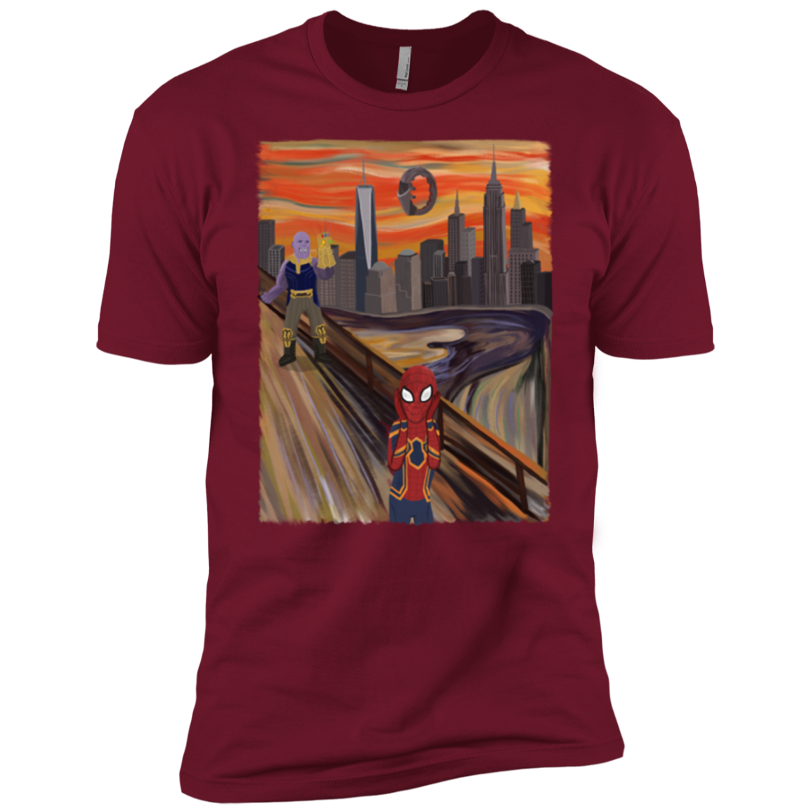 Spider Scream Men's Premium T-Shirt