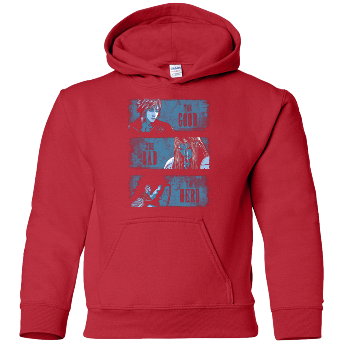 The Good the Bad and the Hero Youth Hoodie