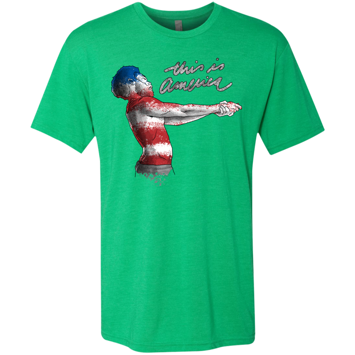 America Men's Triblend T-Shirt