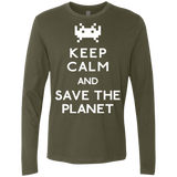 Save the planet Men's Premium Long Sleeve
