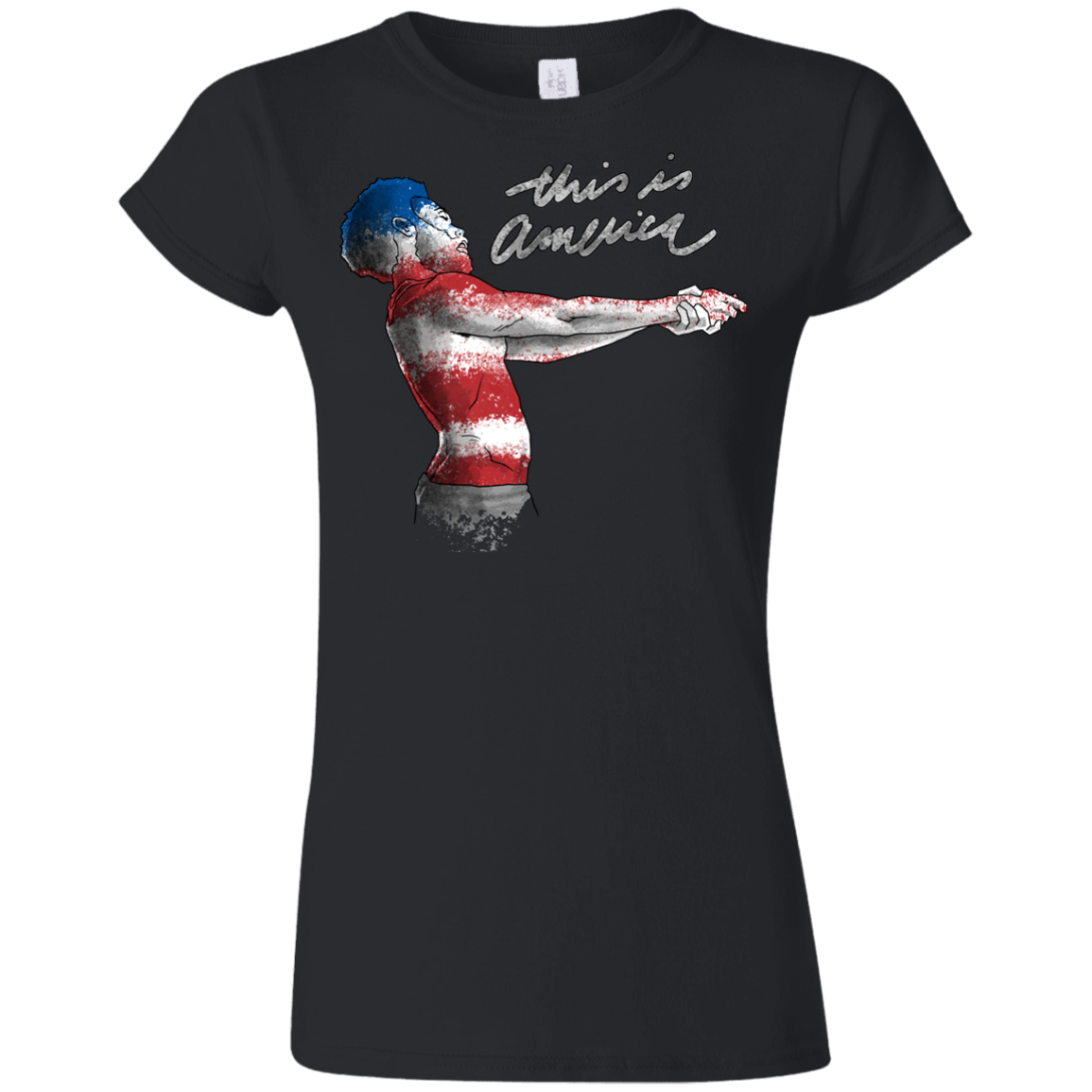 America Junior Slimmer-Fit T-Shirt