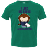 I Like Big Books Toddler Premium T-Shirt