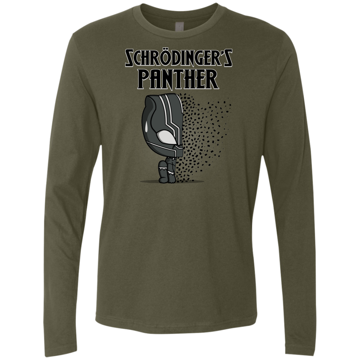 Schrodingers Panther Men's Premium Long Sleeve