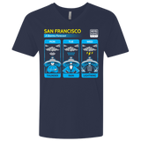 Three Storms Men's Premium V-Neck