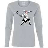 Kratos Banksy Women's Long Sleeve T-Shirt