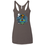 Snoopydoo Women's Triblend Racerback Tank
