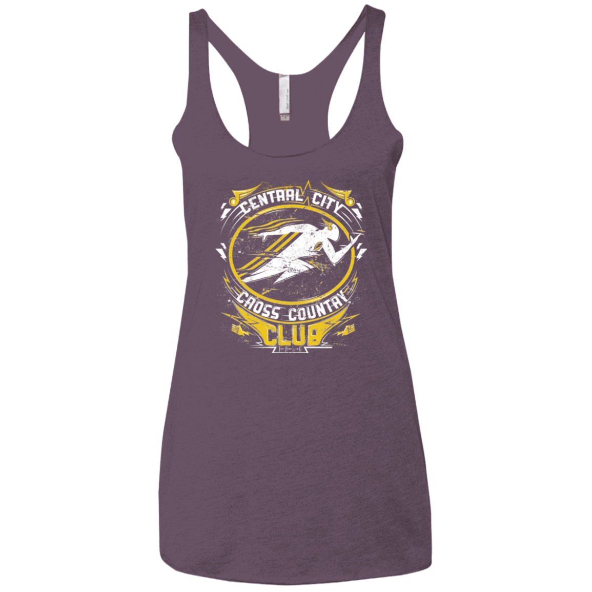 Cross Country Club Women's Triblend Racerback Tank